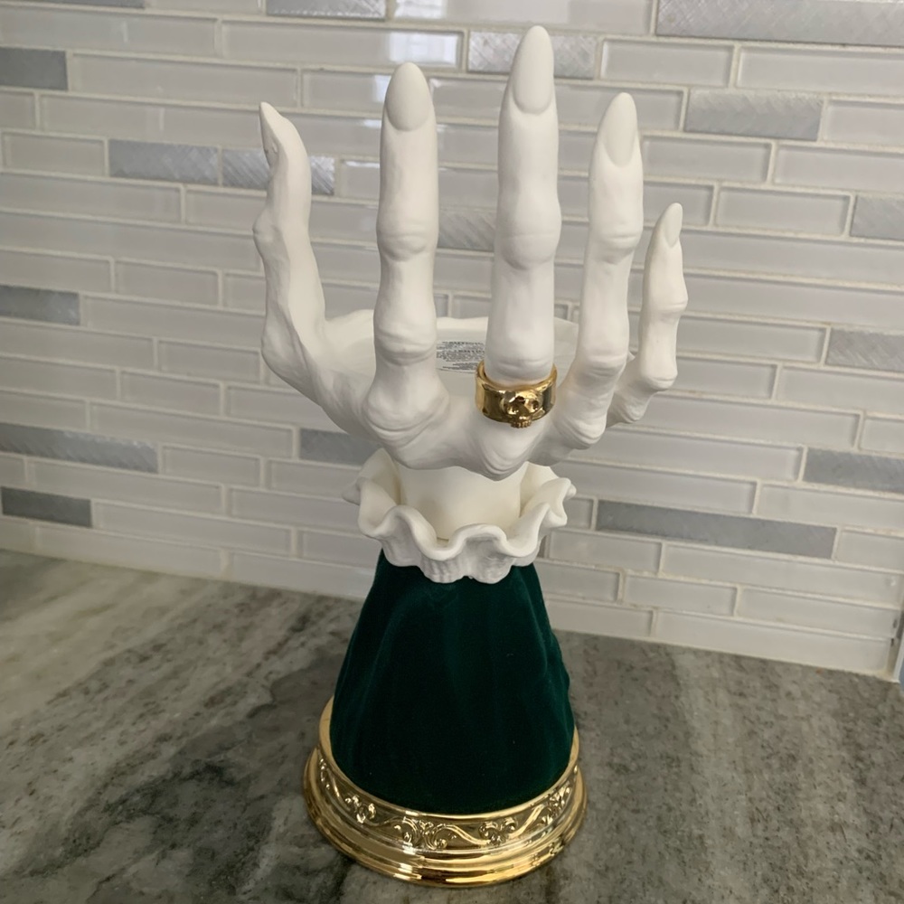 Halloween Witch Hand single Wick holder 2022
